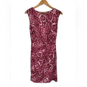 Chaus pink print dress. Size medium. Super cute!